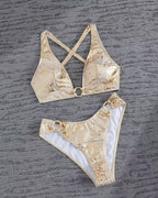 Annemiek | Bikini Boucle métallique Design
