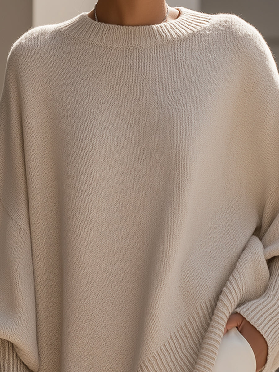 Wanwen | Pull Sophistiqué en Laine Mélangée