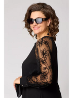 Lidia™ | La robe élégante à manches en dentelle