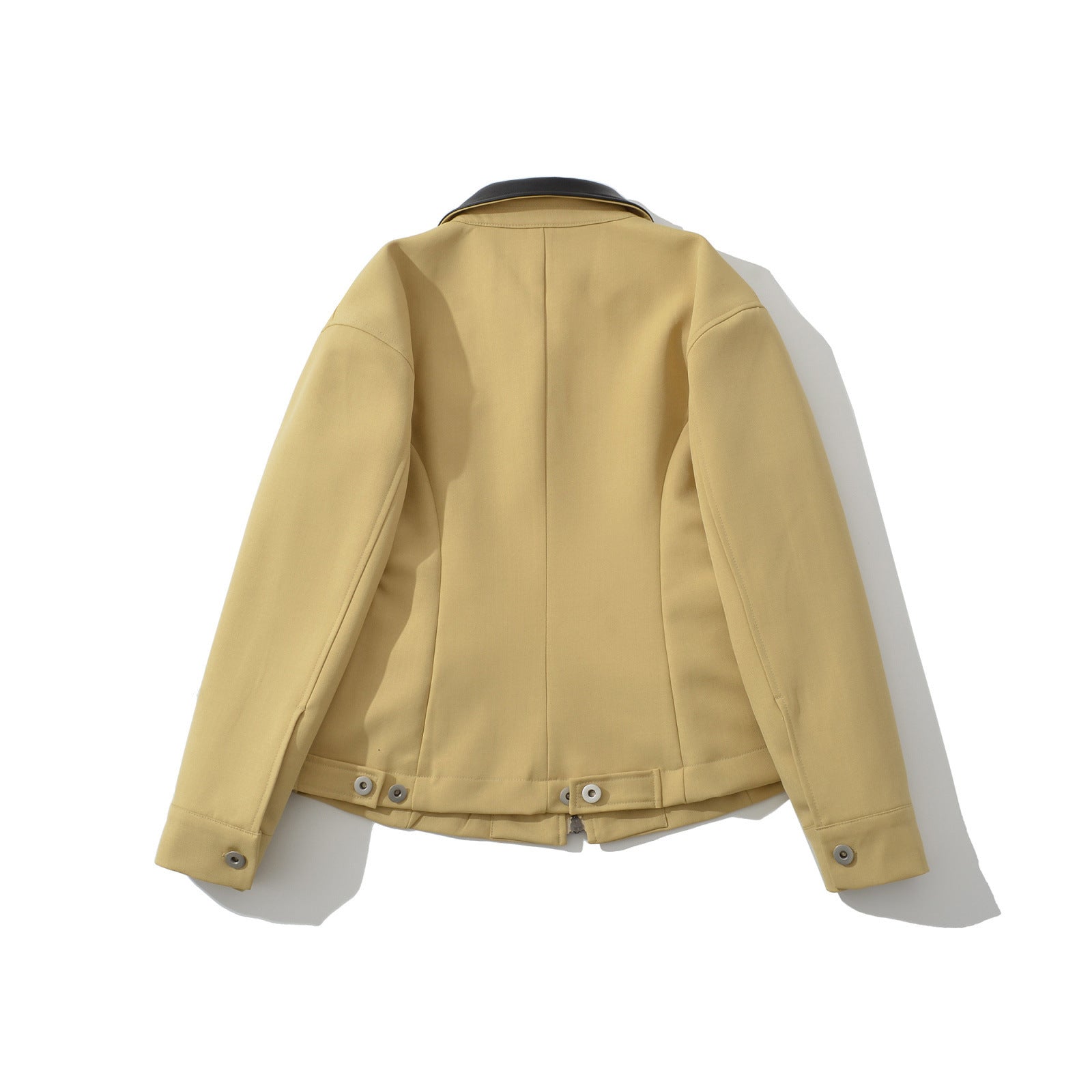 Veste Femme à Col Rabattu et Fermeture Zippée