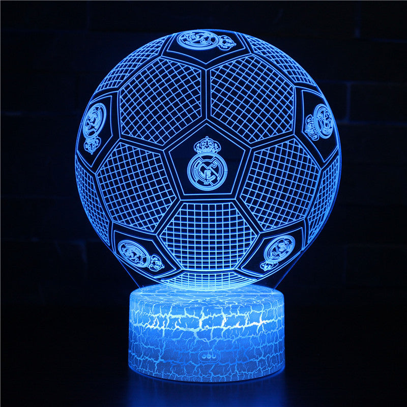 Foot Lampe LED 3D Illusion - Veilleuse - pour la Chambre