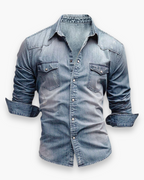 Chemise Jean Décontractée pour Homme | Style Intemporel