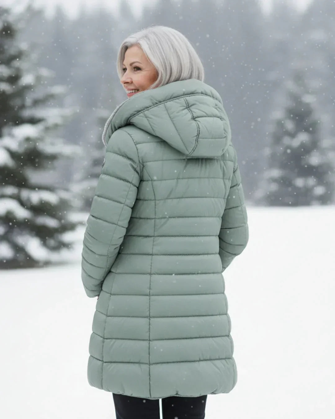 Olivia | Manteau d'hiver matelassé
