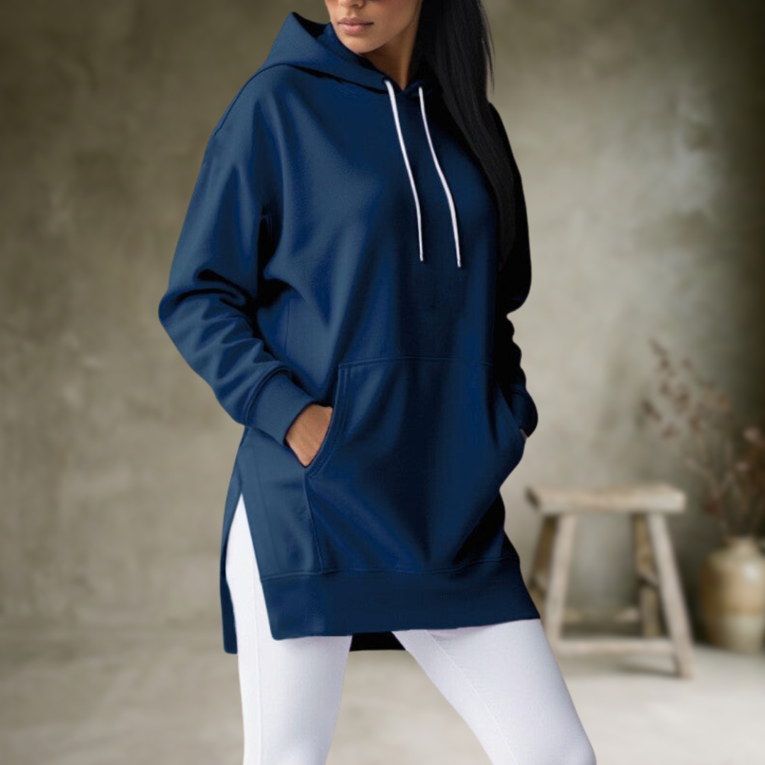 Ella | Robe à capuche oversize