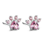 Arbour – Parure de bijoux 4 pièces avec patte et cœur en zirconia