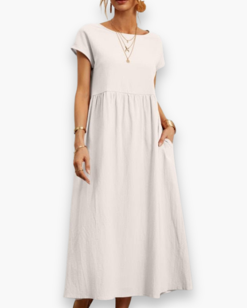 Robe Longue Décontractée pour Femme | Confort Élégant
