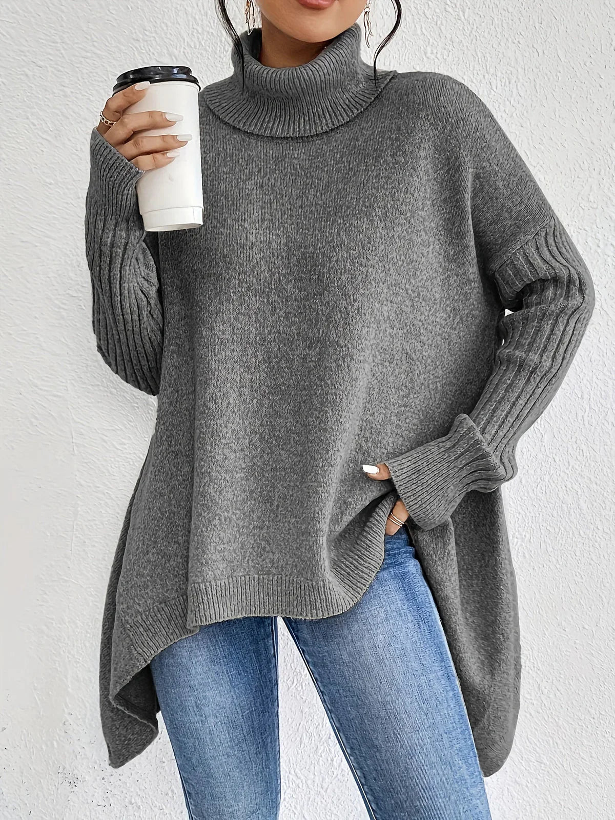 Pull Élora | Élégance Oversize & Confort d’Hiver