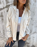 Clémence - Veste Velours Confortable