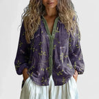 BLOUSE IMPRIMÉE POUR FEMME