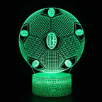 Foot Lampe LED 3D Illusion - Veilleuse - pour la Chambre
