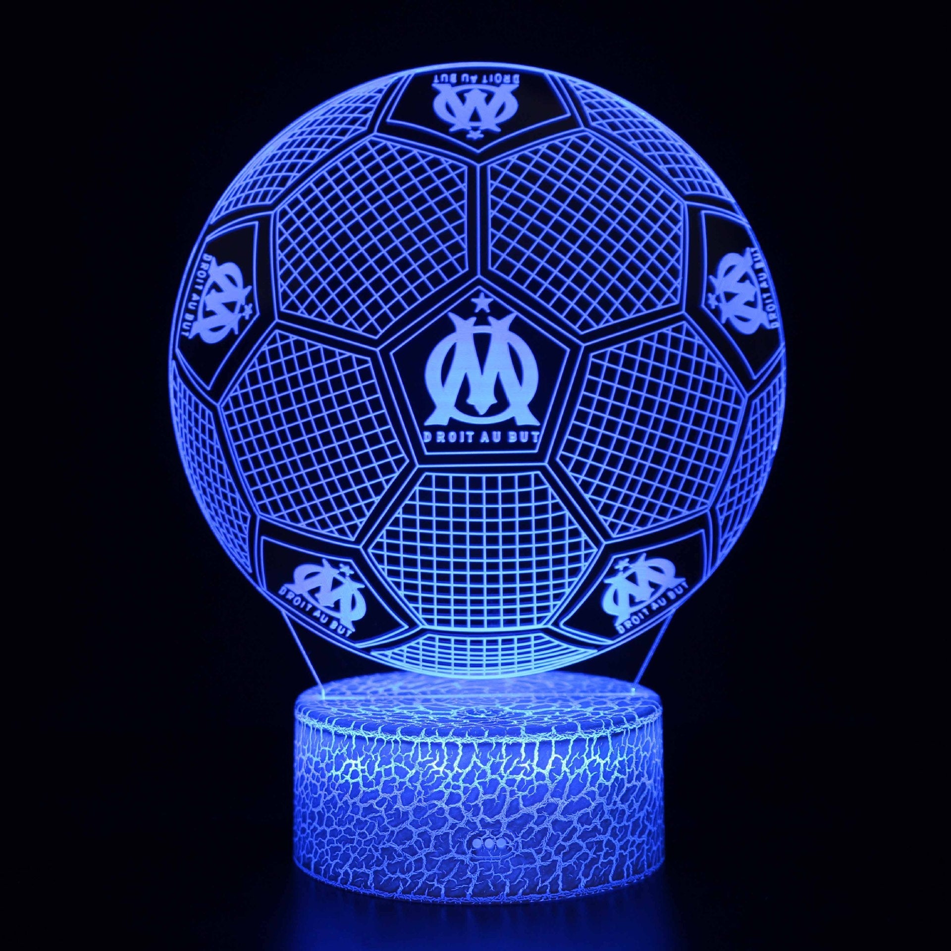 Foot Lampe LED 3D Illusion - Veilleuse - pour la Chambre