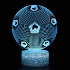 Foot Lampe LED 3D Illusion - Veilleuse - pour la Chambre