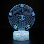Foot Lampe LED 3D Illusion - Veilleuse - pour la Chambre