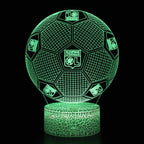 Foot Lampe LED 3D Illusion - Veilleuse - pour la Chambre