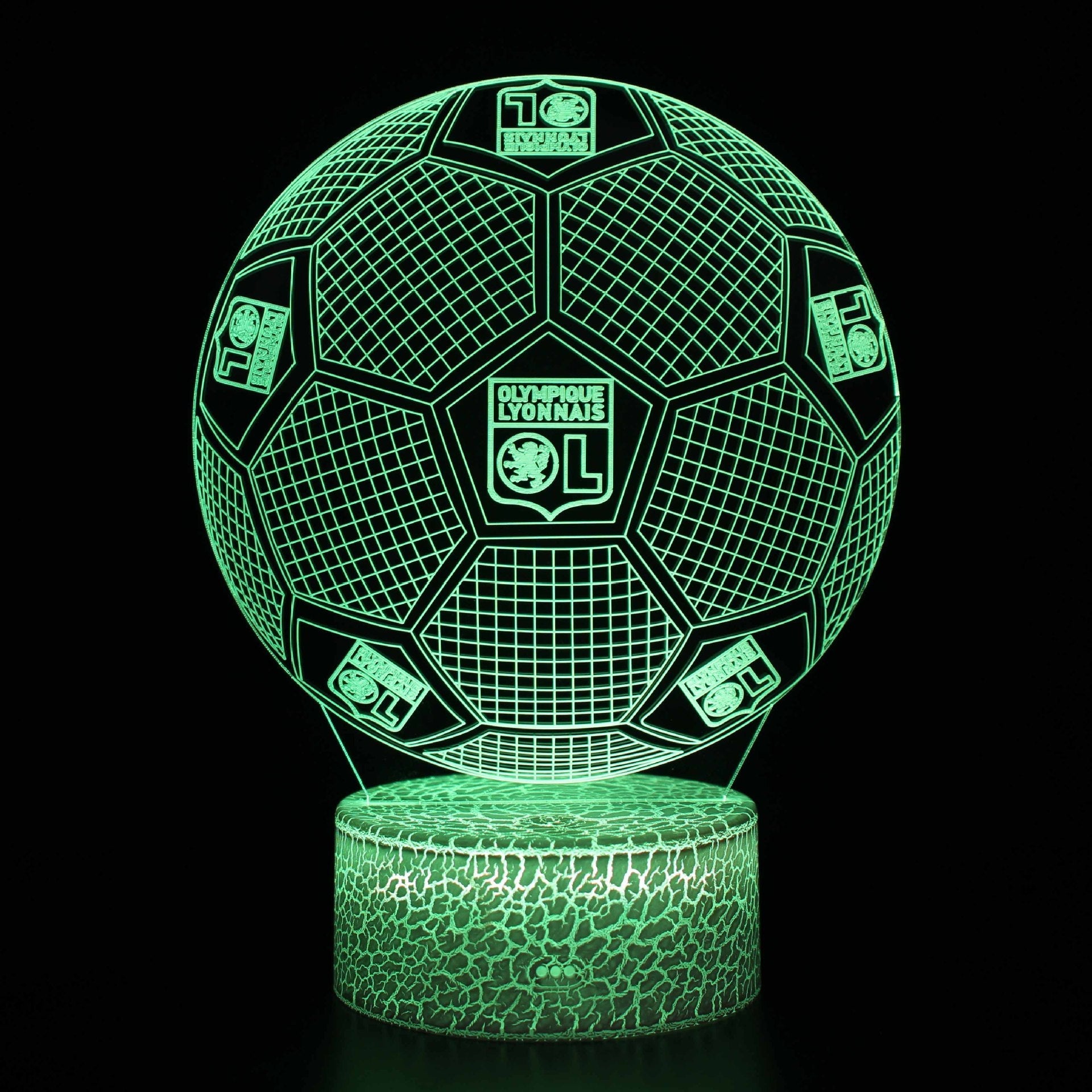 Foot Lampe LED 3D Illusion - Veilleuse - pour la Chambre