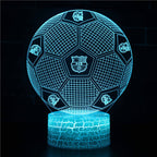 Foot Lampe LED 3D Illusion - Veilleuse - pour la Chambre