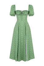 Aviana - Robe à Manches Bouffantes Bloom