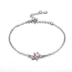 Arbour – Parure de bijoux 4 pièces avec patte et cœur en zirconia