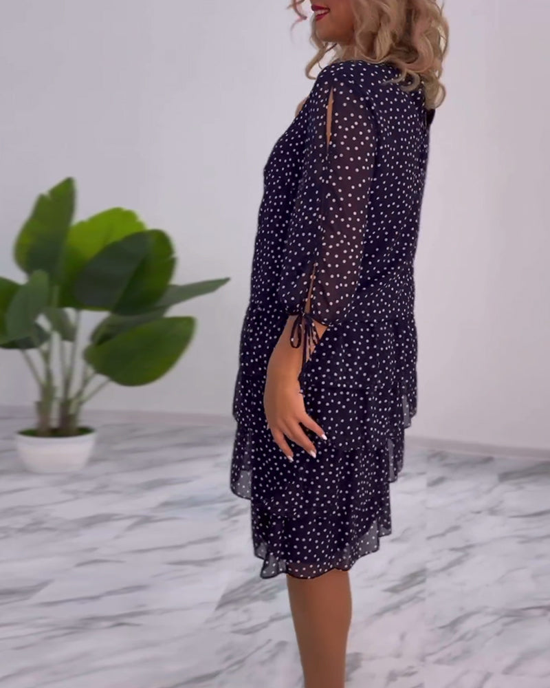 Auterelle | Robe élégante à pois