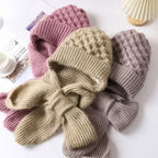 Marie-Claire™ | Ensemble bonnet & écharpe chaud et élégant