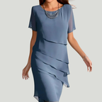 Kendra | Robe Midi À volants