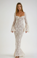 Emma | Robe Maxi d'Été en Dentelle Tendance Élégante