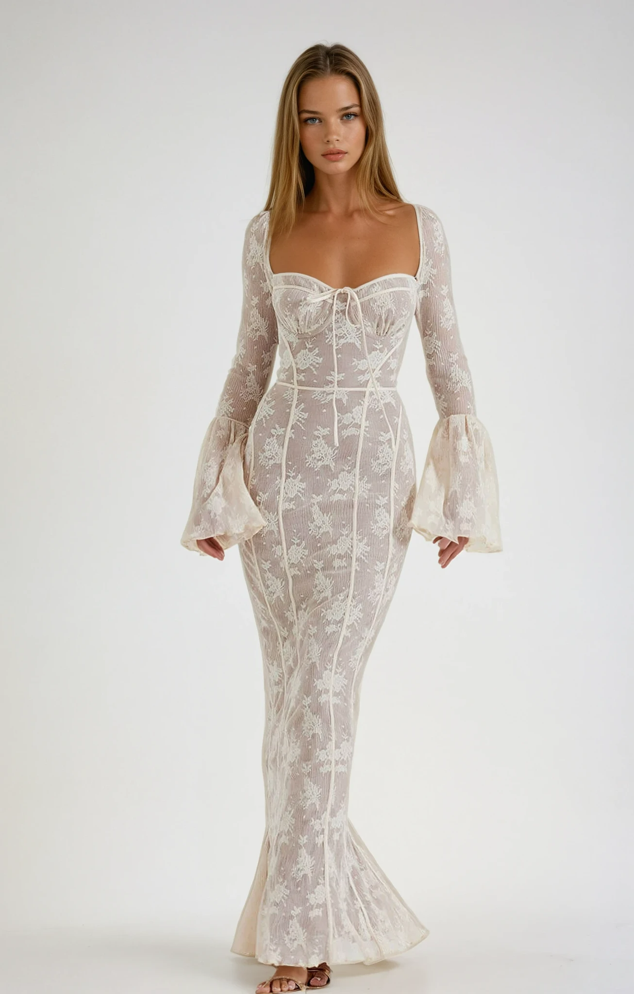 Emma | Robe Maxi d'Été en Dentelle Tendance Élégante