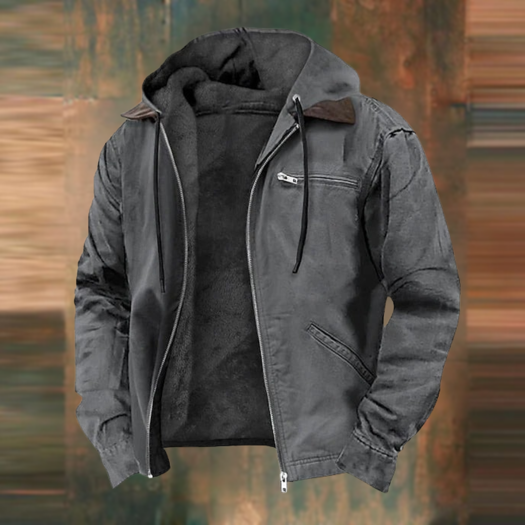 Victor - Veste Cuir Élégante Moderne Homme