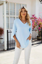 Mia - Blouse Décontractée Été