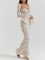 Emma | Robe Maxi d'Été en Dentelle Tendance Élégante