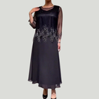Doris | Elegant midi Robe