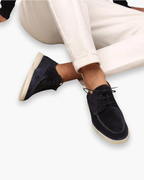 Mocassins En Daim Pour Homme | Chic Et Confortables – Bleu marin