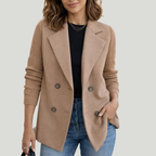 Camela | Blazer à Manches côtelées