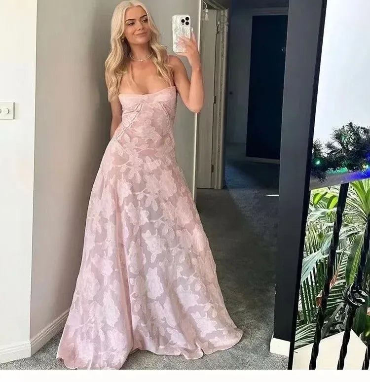 Claire | Robe Maxi en Dentelle Tendance Romantique