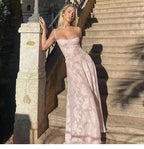 Claire | Robe Maxi en Dentelle Tendance Romantique