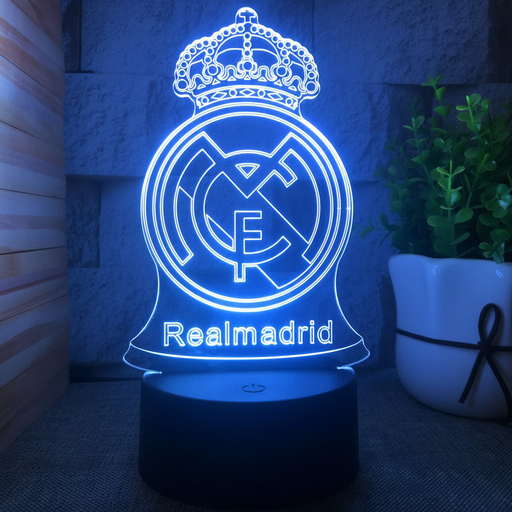 Foot Lampe LED 3D Illusion - Veilleuse - Cadeau Ambiance