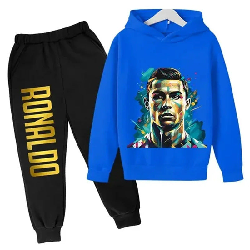 Cristiano Ronaldo Survêtement de Foot Enfant - Doux