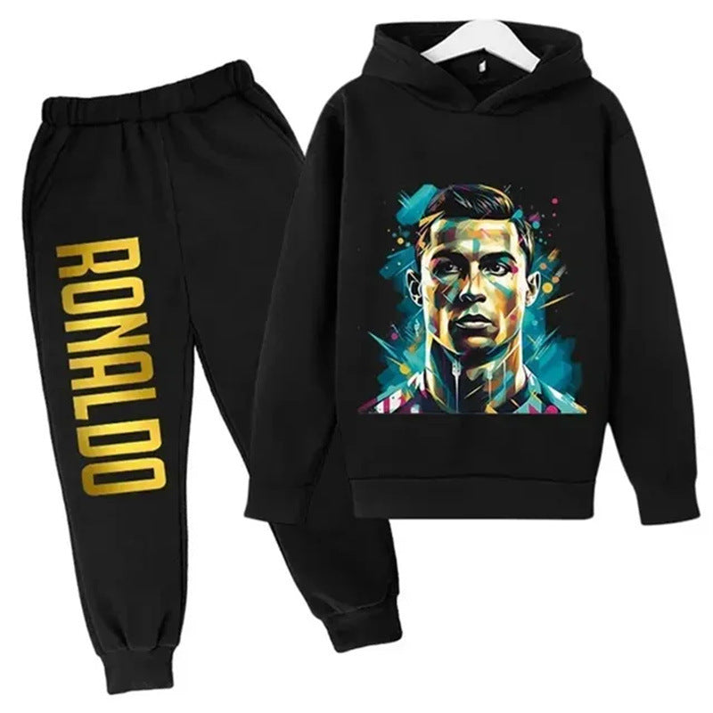 Cristiano Ronaldo Survêtement de Foot Enfant - Confortable
