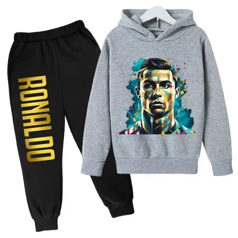 Cristiano Ronaldo Survêtement de Foot Enfant - Confortable