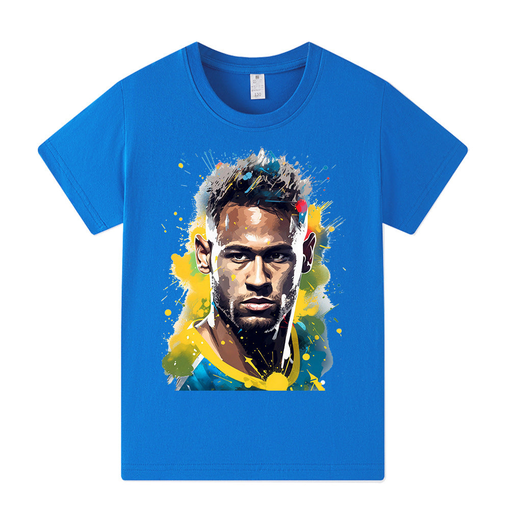 Neymar T-shirt de Foot Enfant