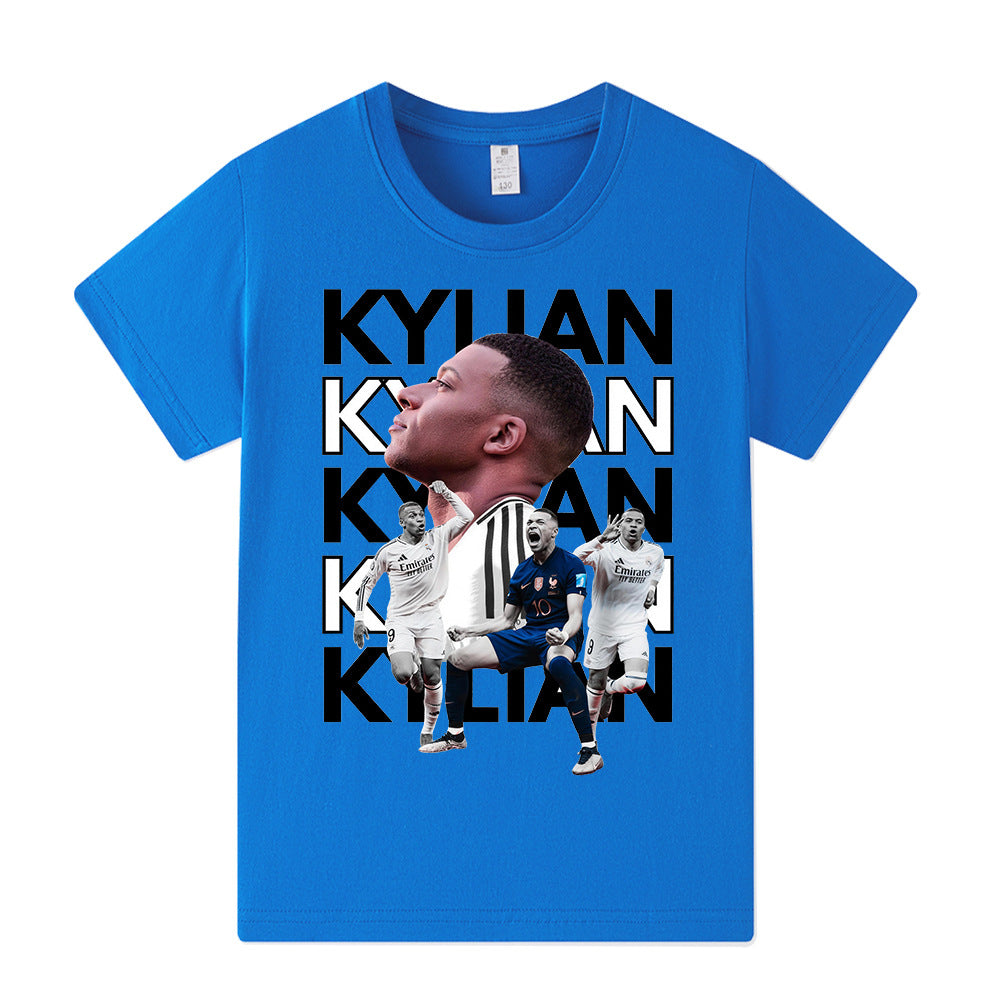 Kylian Mbappé T-shirt de Foot Enfant - Confortable