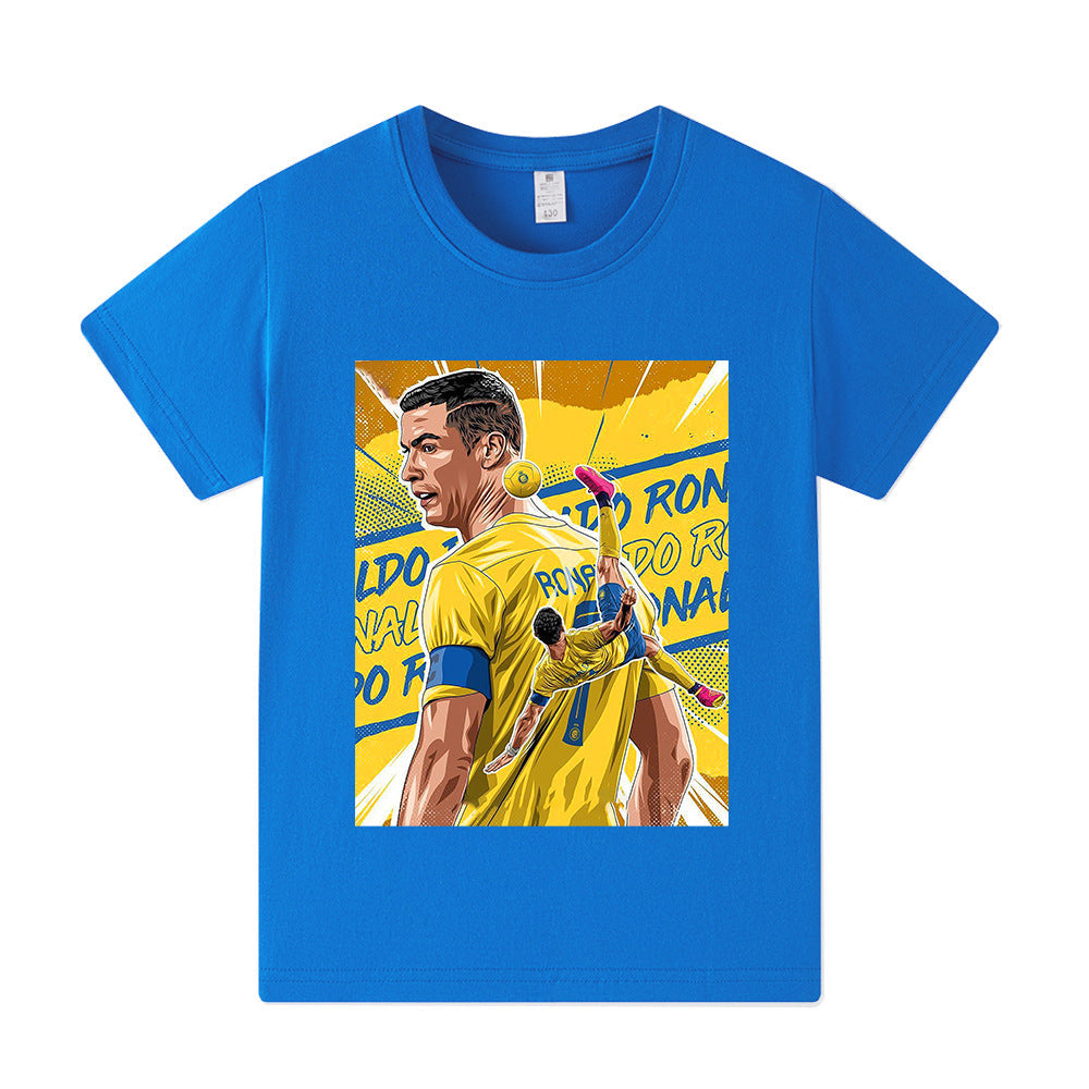 Cristiano Ronaldo T-shirt de Foot Enfant - Al Nassr