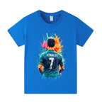 Ronaldo T-shirt de Foot Enfant - Design
