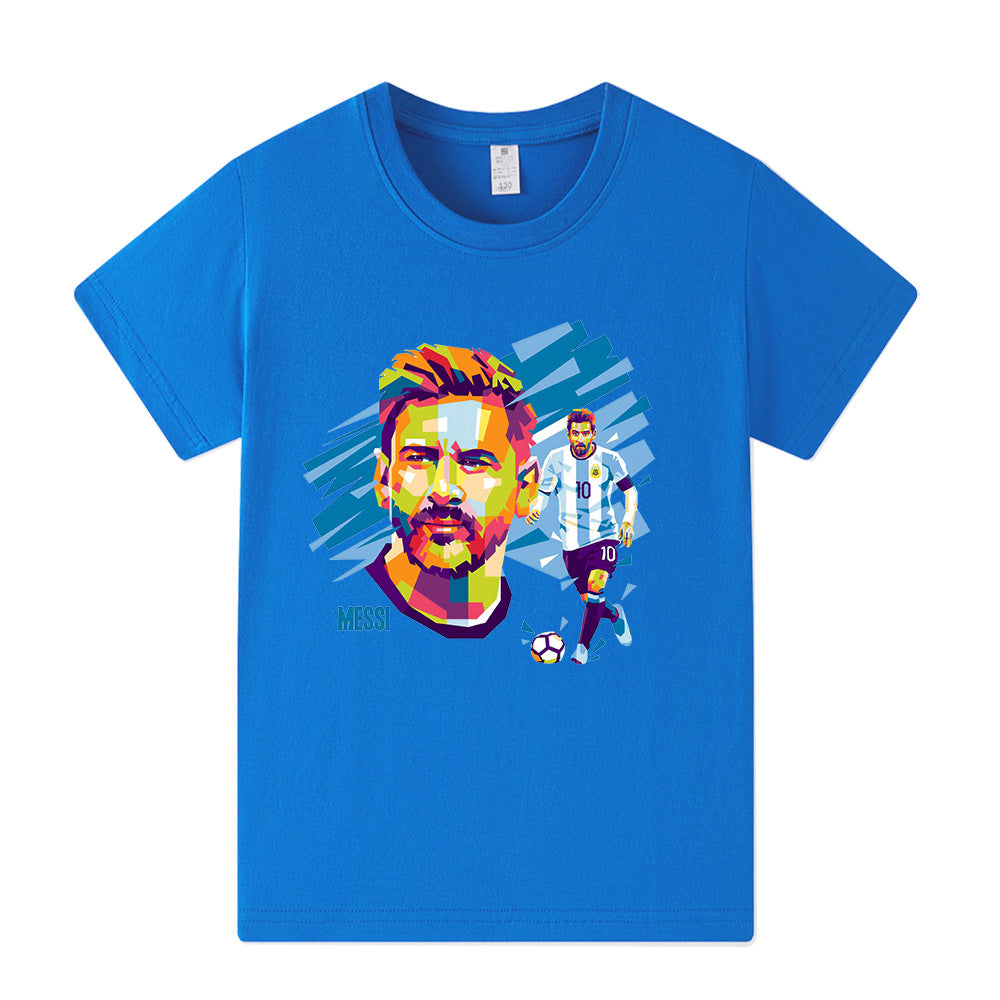Lionel Messi T-shirt de Foot Enfant - pour l'Entraînement
