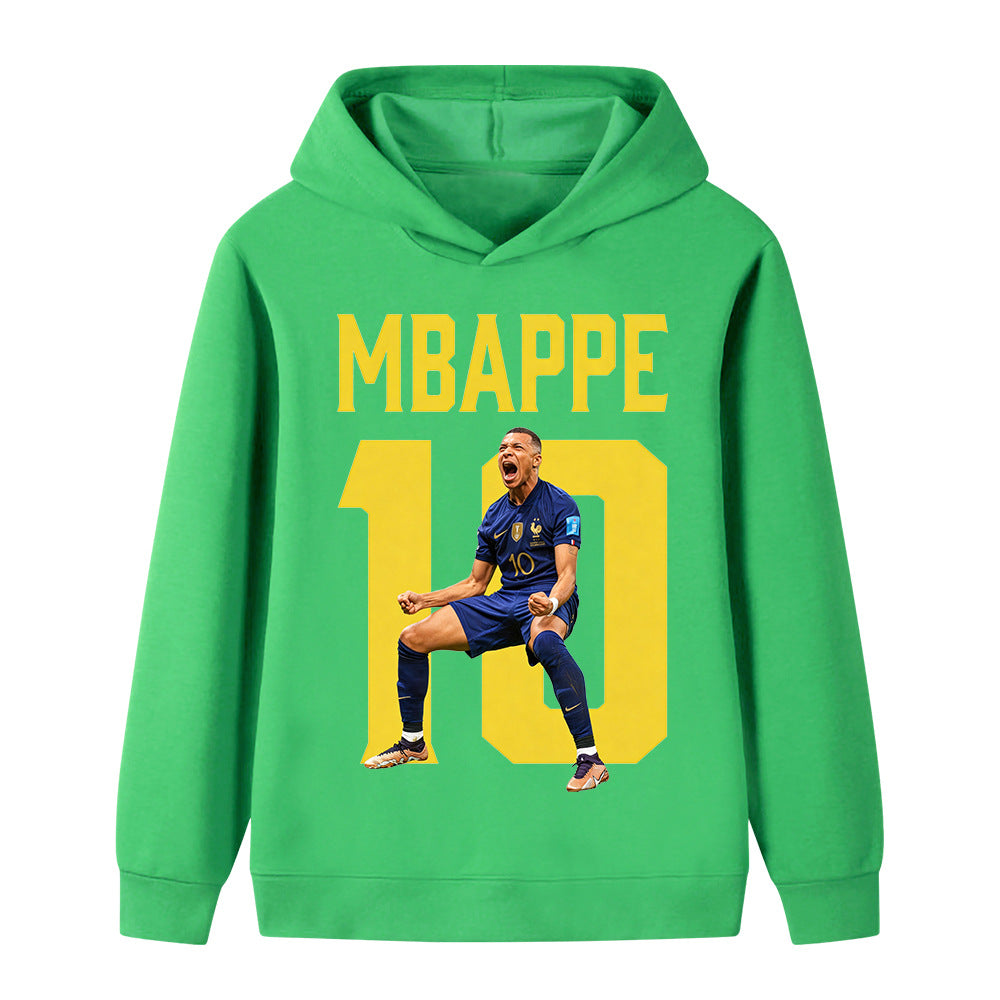 Mbappé Sweat à Capuche Foot Enfant - Doux