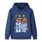Messi Sweat à Capuche Foot Enfant - Design
