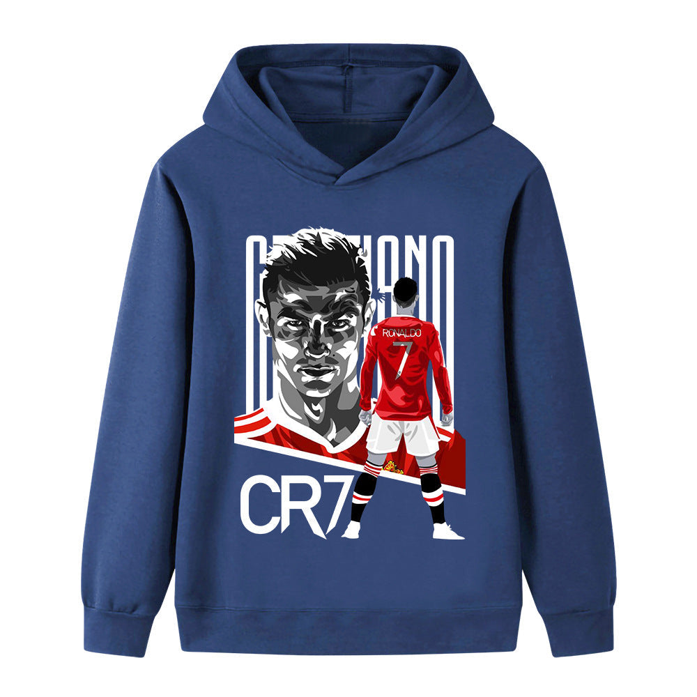 Cristiano Ronaldo Sweat à Capuche Foot Enfant - Manchester United - Doux