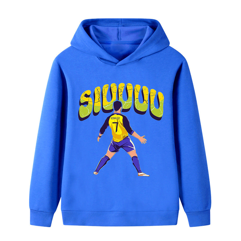 Cristiano Ronaldo Sweat à Capuche Foot Enfant - Design