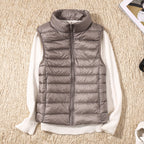 Sofia - Gilet matelassée femme – Kaki