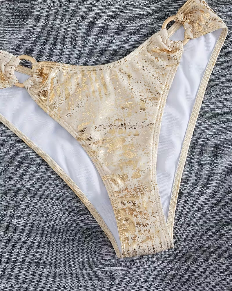 Annemiek | Bikini Boucle métallique Design